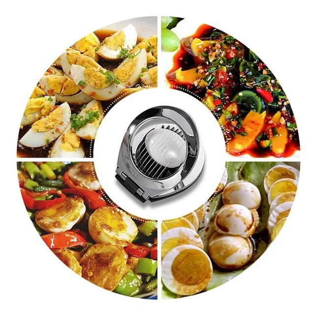 EGG SLICER FOR Hard Boiled Eggs, Egg Heavy Duty Cutter Duty Slicer