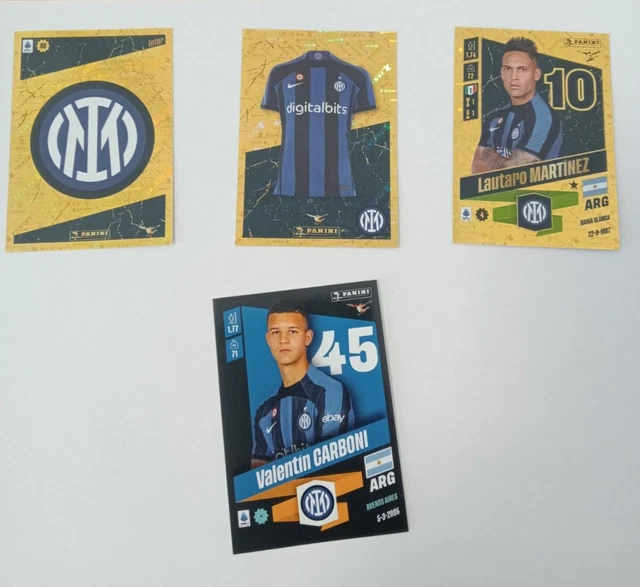 ALBUM CARTONATO CALCIATORI Panini 2021-2022 completo con aggiornamenti