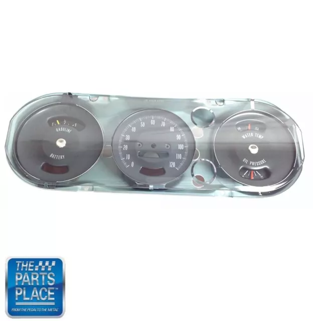 1966 GTO Lemans Rally Gauge Cluster For Hood Tach Cars