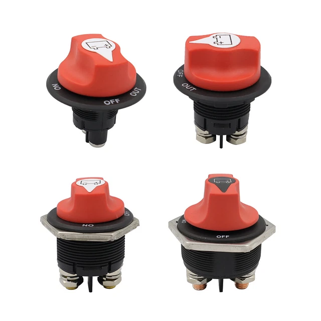 2 POSITION BATTERY Selector Switch ON/OFF 12V48V 50A/100A/200A/300A