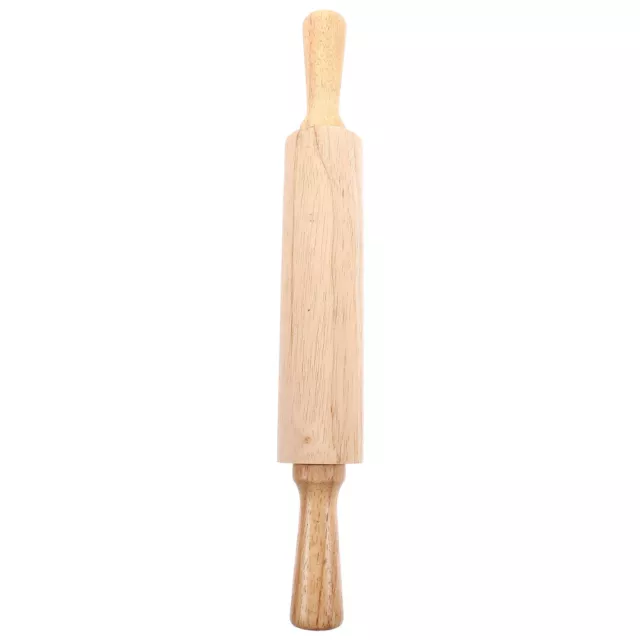 Rolling Pin Sapele Wood Fondant Roller Silicone Cookies Dough