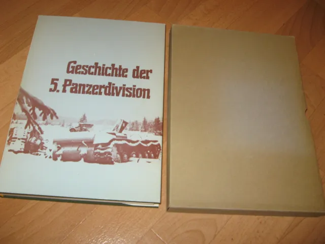 Geschichte der 5. Panzer Division 1938 - 1945  ! Großband !  Rarität von 1978 !