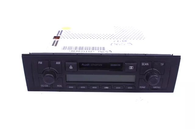 MC Autoradio Audi Chorus original A4 B6 B7 8E Kassette 8E0035152 + Radio Code