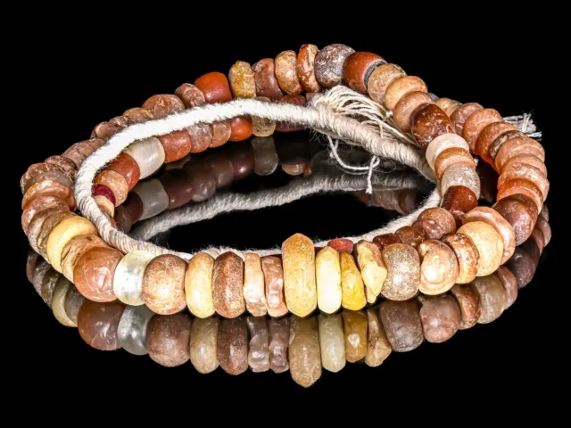 Ancient excavated mixed strand of agate, and other ancient stone VB_302Z(L-O)