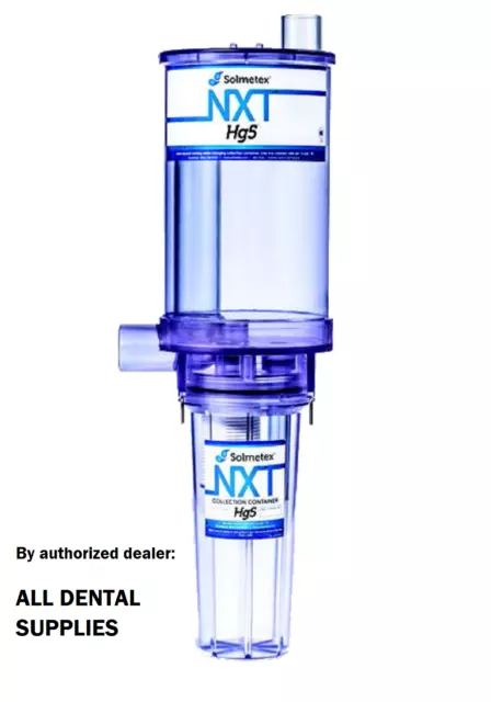 Solmetex NXT HG5 Amalgam Separator with Collection Container EPA Approved