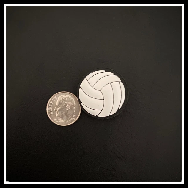 Volleyball charms for cheap crocs
