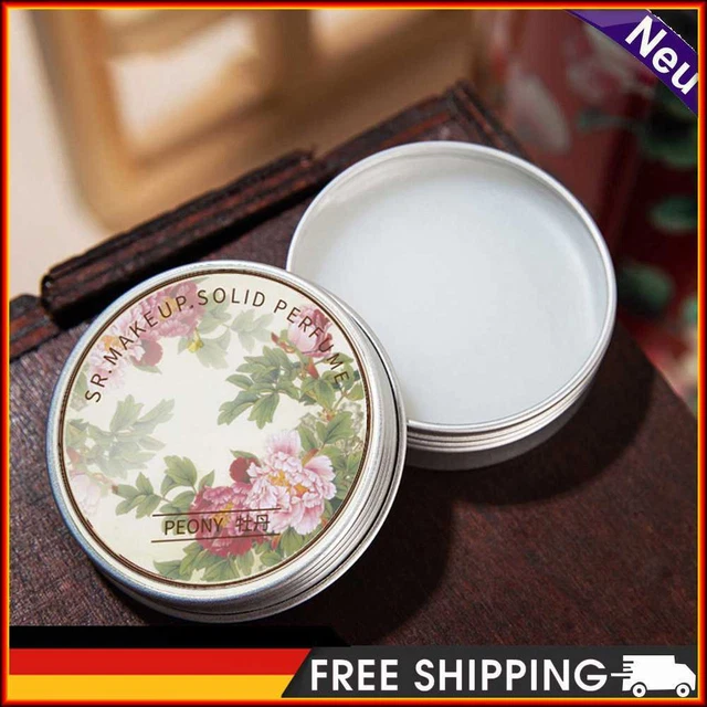 Bálsamo de bolsillo portátil suave, desodorante de larga duración, perfume sólido (pefingstro)