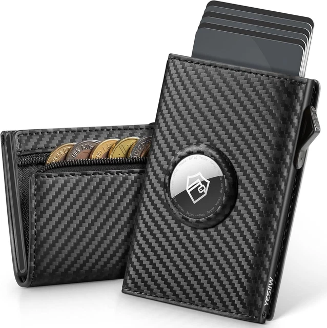 Lee Portafoglio Uomo Bifold Classico Nero – Extra Capacità Con Finestra Per Patente E 6 Scomparti