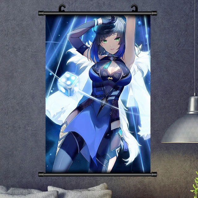 POSTER GENSHIN IMPACT YeLan Anime Wall HD Print Decor Scroll Art Mural