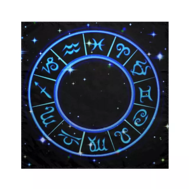 Zodiac Tarot Cloth, Altar Cloth, or Cloth Napkins Large Custom  Designed