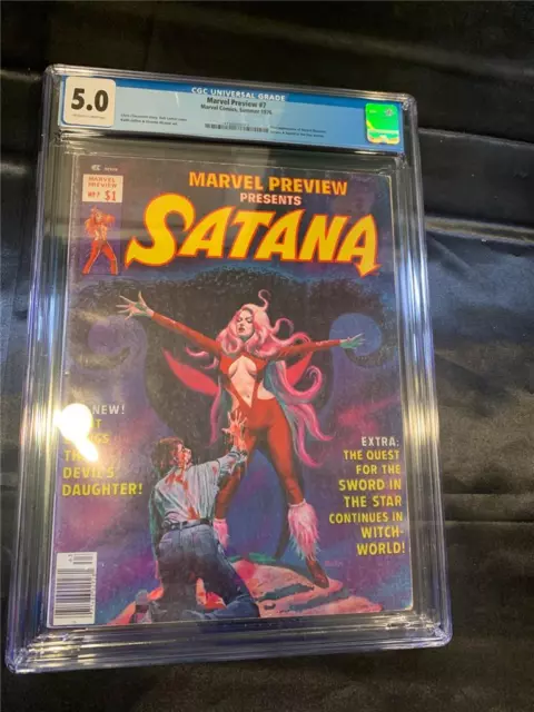 Marvel Preview #7 Magazine *1976* CGC 5.0 * 1st App of Rocket Raccoon!!