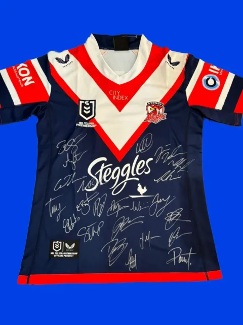 Sydney Roosters Signed 2024 NRL Jersey