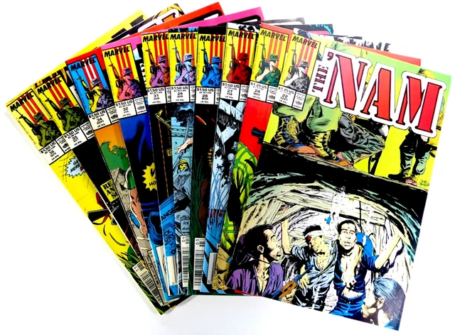THE 'NAM (1988-89) #22 24 27 28 29 31 32 34 35 36 Lot VF/NM to NM Ships FREE!
