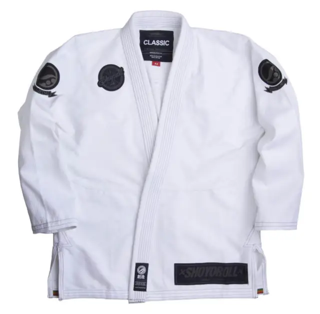 Shoyoroll BBJ GI Japan Competitor Batch 51 White Jiu Jitsu Uniform  **with bag**