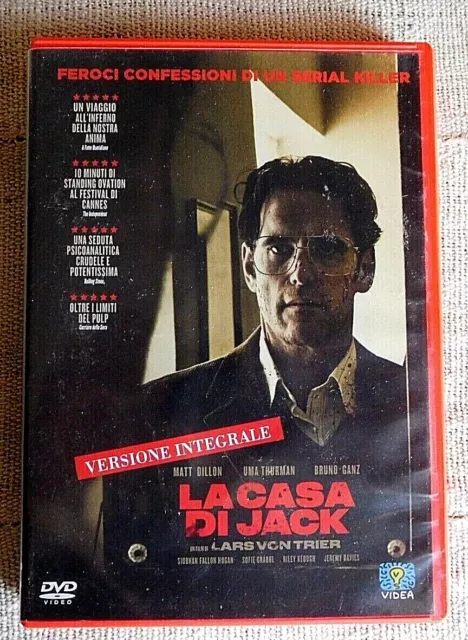 La casa di Jack - regia di Lars von Trier - DVD