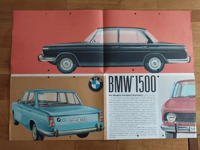 BMW 1500 Neue Klasse - PROSPEKT (1961) 2