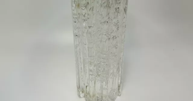 Mid Century Glas Vase “Atlantic” By Willy Johansson For Hadeland Norway 3