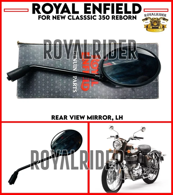 ROYAL ENFIELD REAR VIEW MIRROR, LH For New Classic 350 REBORN 24.91