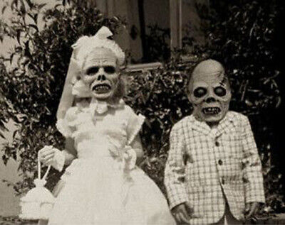 Vintage Halloween Photo 264b Oddleys Strange & Bizarre
