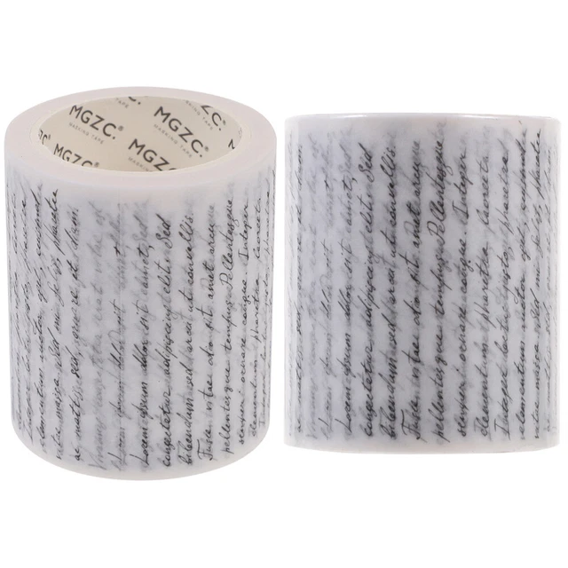 2 Rollen Washi-Klebeband Journaling-Zubehör Pro diy decor crafts Sammelalbum