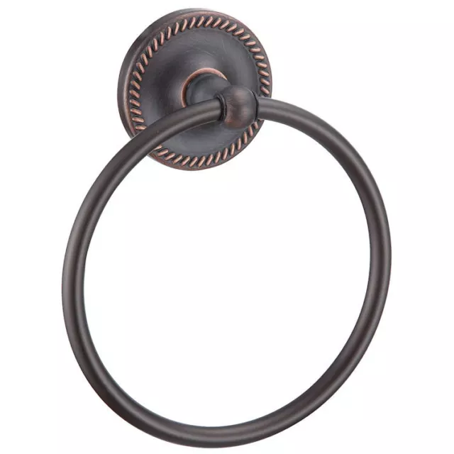 Designers Impressions Naples Series Oil Rubbed Bronze Towel Ring