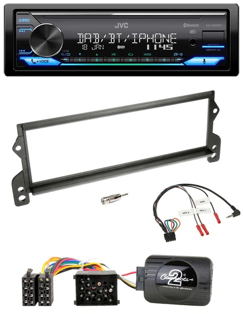 JVC Bluetooth USB DAB MP3 Autoradio für BMW 1er E87 3er E90-3