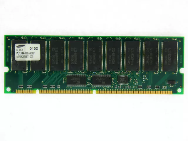 M390S2858BT1-C75 1GB 133MHz PC133 ECC Enregistré CL3 3.3V 168-Pin Dimm Neuf