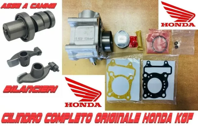 KIT/ASSE/A/CAMME BILANCIERI CILINDRO/PISTONE ORIGINALE Honda SH 125 07-12 SH 125