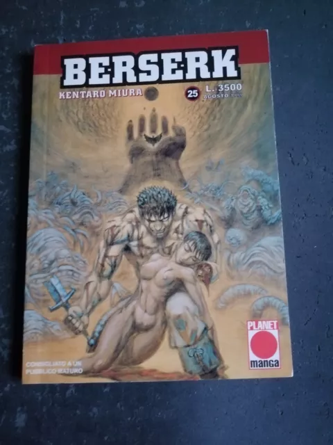 Berserk Nr. 25 Kentaro Miura Prima Edizione Sottiletta  Planet Manga 1999