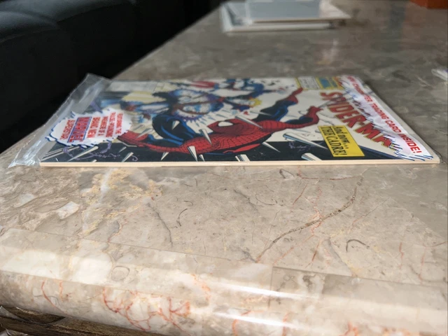 Web of Spider-Man Annual #9 Marvel 1993 Comic Book Sealed in Poly Bag w/ Card 3