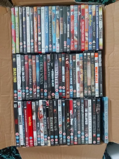 Job Lot 73 Dvds