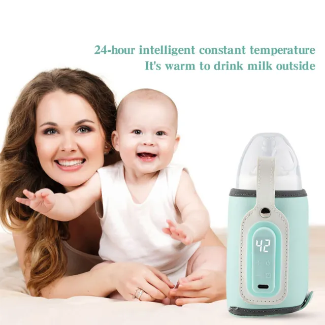 Fast Heating Constant Temperature USB Charge Indoor Outdoor Infant Bottle Warmer