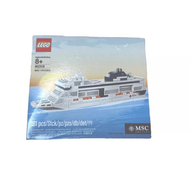 LEGO Promotional: MSC Cruises (40318)Brand New Unopened In Box✅;✅✅✅…