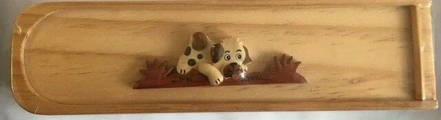 Holzkasten/Etui/Federtasche/Holzschatulle/Aufbewahrungsbox