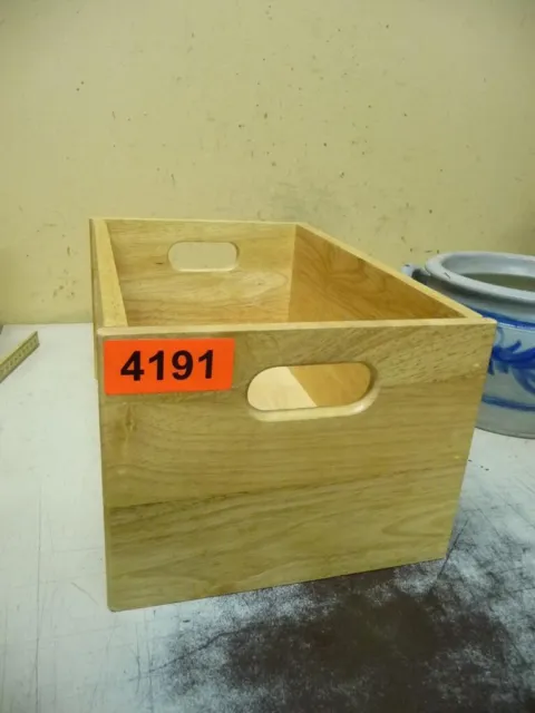 4191. Caja de madera antigua cofre de madera cajón caja cofre almacenamiento