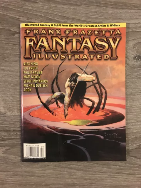 Frank Frazetta Fantasy Illustrated #8 Special Edition September 1999 Magazine