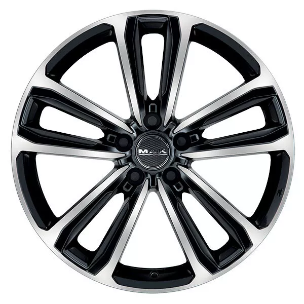 Alloy Wheel Mak Magma For Audi Tt Rs Coupe 8X18 5X114,3 Black Mirror 91U 3