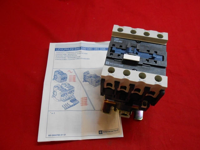 TeSys LC2D - contacteur inverseur - 3P - AC-3 440V - 9A - bobine