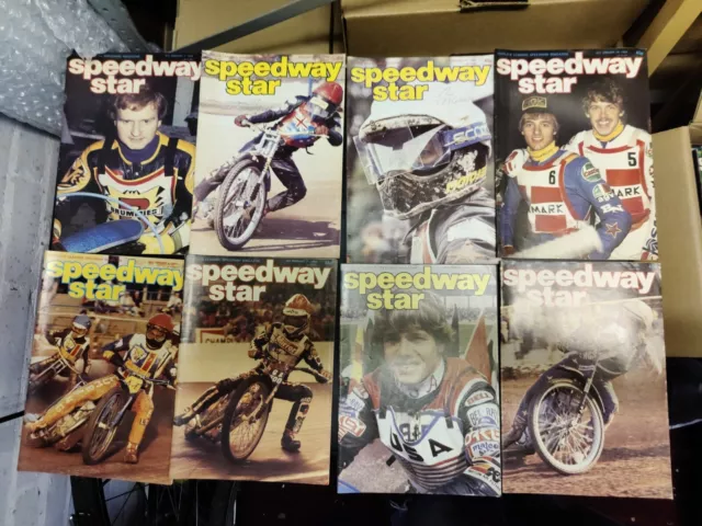 Speedway Star Magazine 1984 (51 issues) Collectible Vintage
