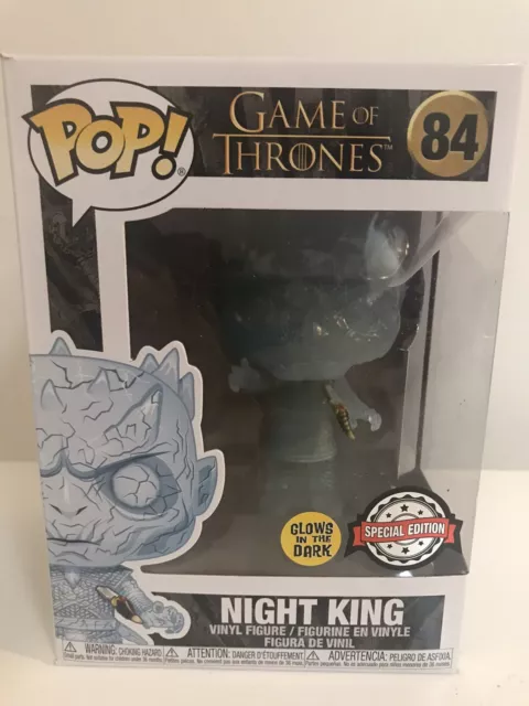 Funko Pop Game Of Thrones - Roi de la Nuit Night King #84 Édition Limitée