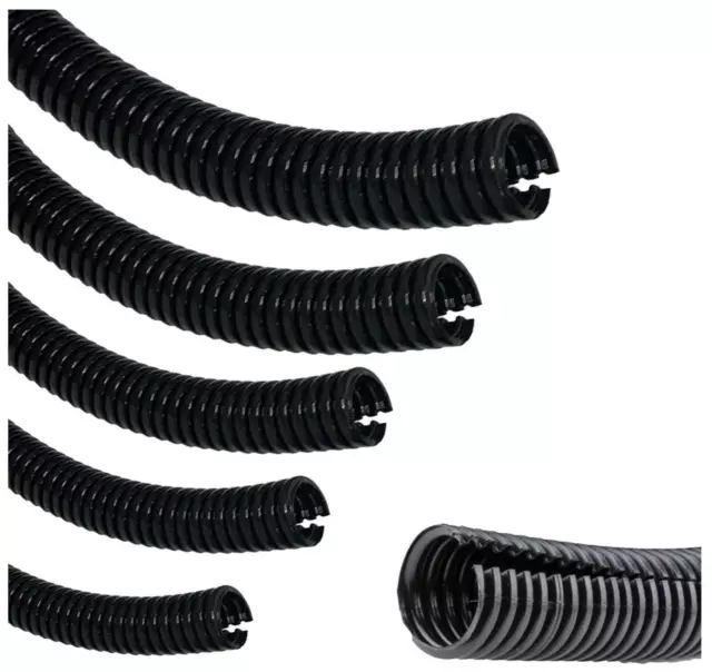 Flexible Cable Conduit | Sleeving | Sheathing Split & Unsplit Loom Harness 2