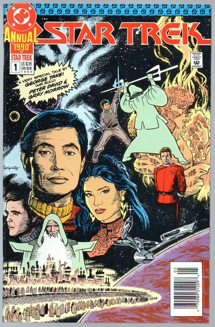 Star Trek Annual 1   Newsstand variant        DC 1990