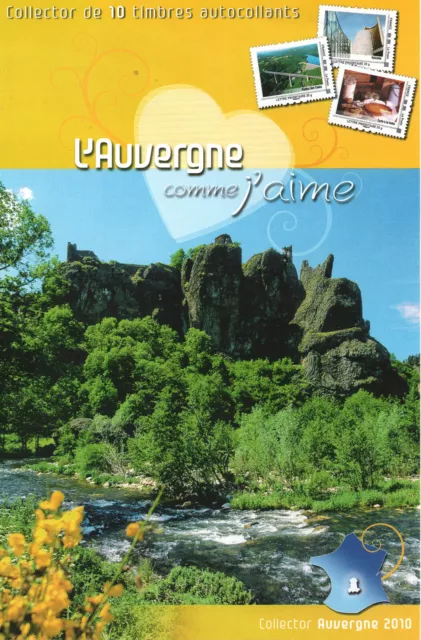 FRANCE - Collector 2010 -  Le collector Timbré  l'AUVERGNE  neuf **