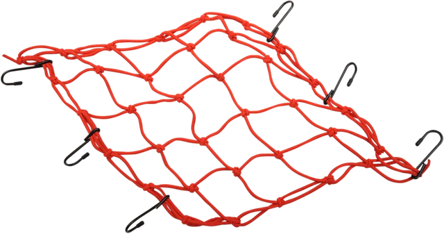 Emgo 78-60501 Super Net-Red 38Cm X Rete Portabagagli Bungee