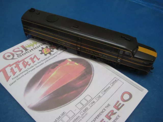Life Like Proto 2000 ALCO PA New Haven #0762 DCC/ QSI Sound HO scale