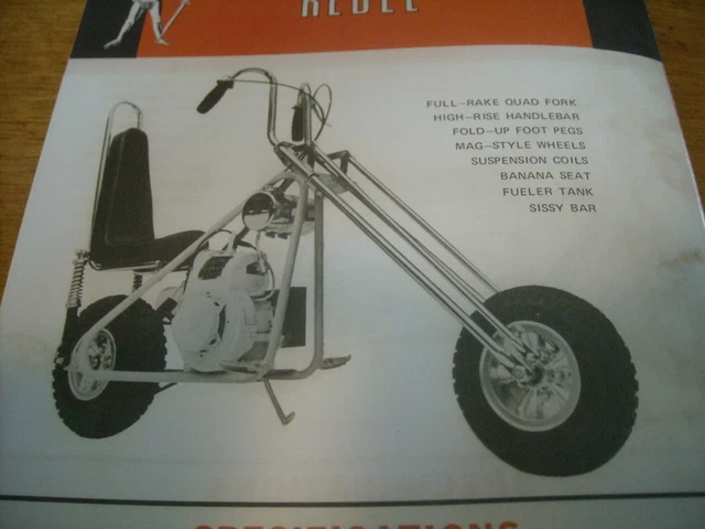 vintage trail motorcycle