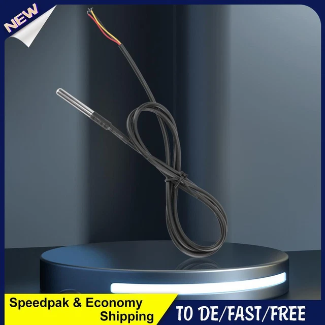 Sensor De Temperatura Digital DS18B20 A Prueba De Agua Con Cable 1-Wire - Foto 5