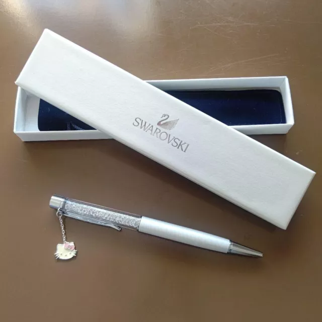 Swarovski Hello Kitty collaboration ballpoint pen with box