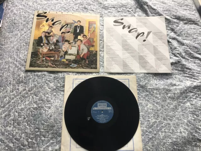 The Late Show-Snap! 1979 1st Press Decca LP + Lyric Insert Ex Vinyl Play UK Pres