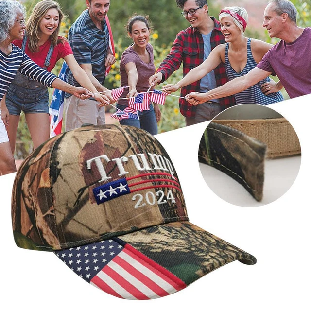 Cappello Trump 2024 MAGA Keep America Great: Berretto Baseball Unisex Ricamato - 2